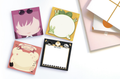 Kawaii Anime Memo Pad | Kingdom Hearts • Kafka Honkai • Genshin Bunny • OC Hamster | Fan Art Stationery