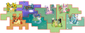 Eeveelution Acrylic Standee — Interlocking Puzzle Base Set | Pokemon Fan Merch